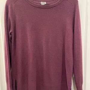 Halogen Women's Plum Crew Neck Sweater